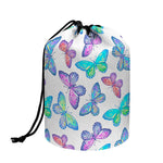 Colorful Butterfly Pattern Print Drawstring Makeup Bag