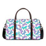Colorful Butterfly Pattern Print Duffle Bag