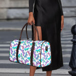 Colorful Butterfly Pattern Print Duffle Bag