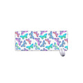 Colorful Butterfly Pattern Print Extended Mouse Pad