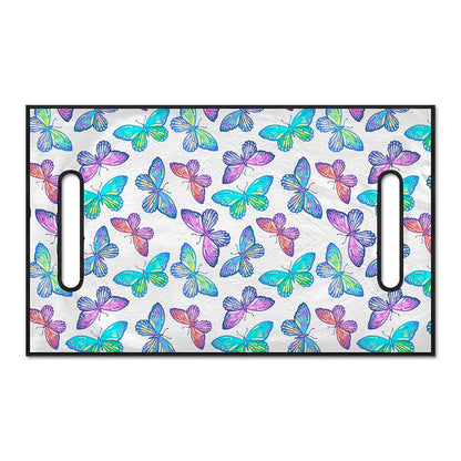 Colorful Butterfly Pattern Print Golf Cart Seat Cover
