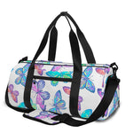 Colorful Butterfly Pattern Print Gym Bag