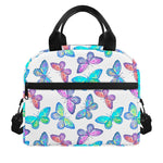 Colorful Butterfly Pattern Print Insulated Lunch Bag