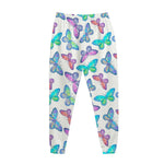 Colorful Butterfly Pattern Print Jogger Pants