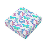 Colorful Butterfly Pattern Print Outdoor Seat Cushion Cover