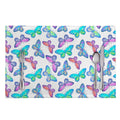 Colorful Butterfly Pattern Print Placemat