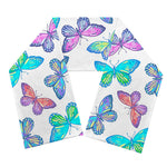 Colorful Butterfly Pattern Print Scarf