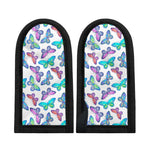 Colorful Butterfly Pattern Print Skillet Handle Cover