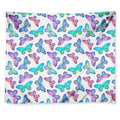 Colorful Butterfly Pattern Print Tapestry