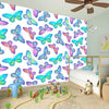 Colorful Butterfly Pattern Print Wall Sticker