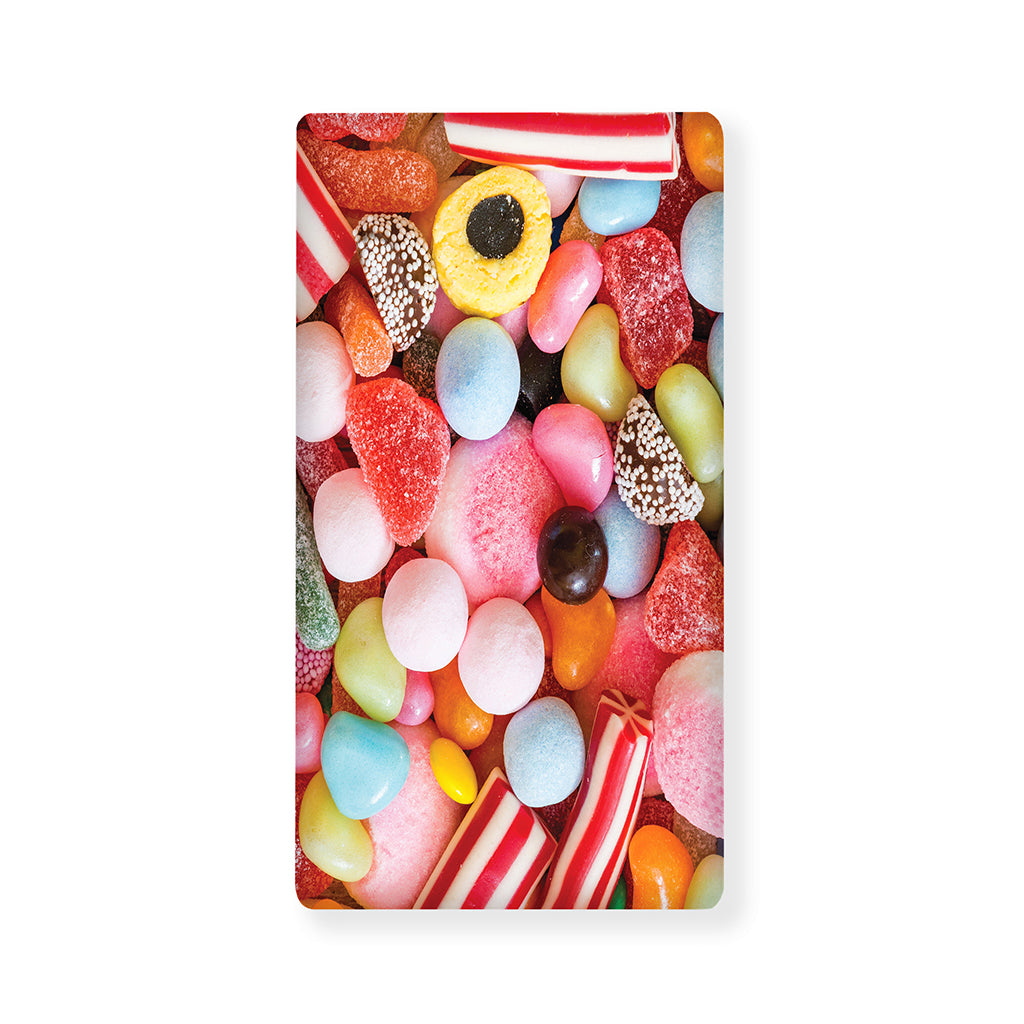Colorful Candy And Jelly Print Baby Crib Sheet