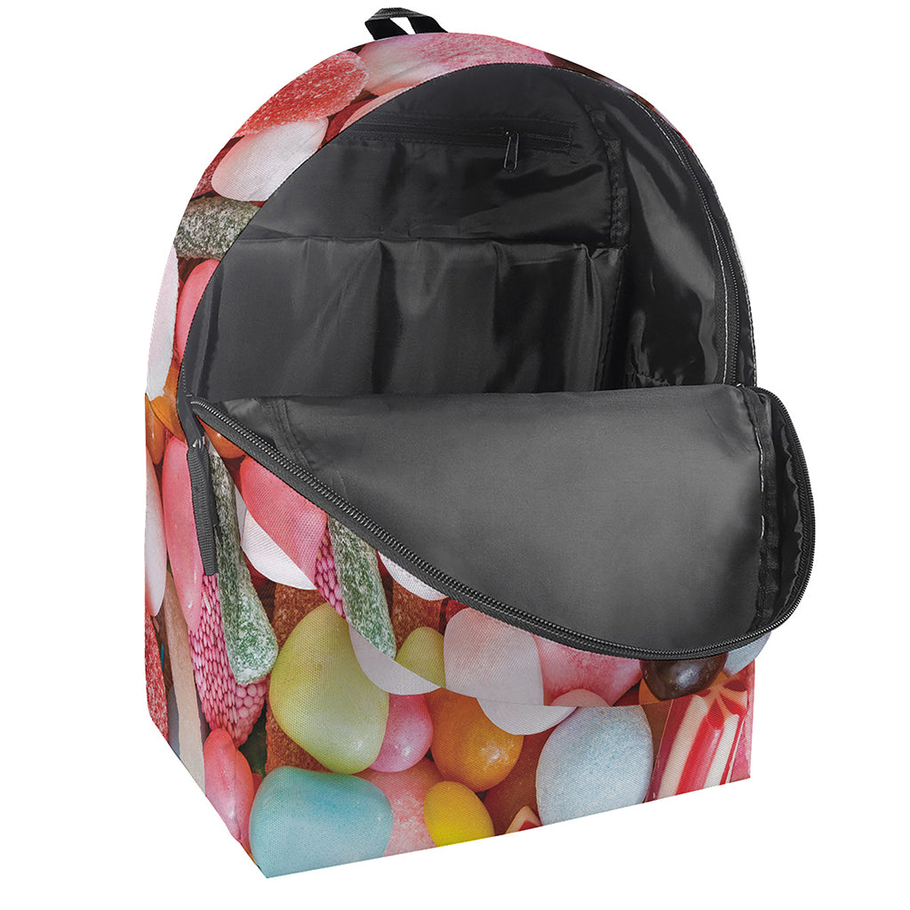 Colorful Candy And Jelly Print Backpack
