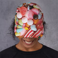 Colorful Candy And Jelly Print Baseball Cap