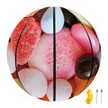 Colorful Candy And Jelly Print Basketball