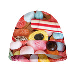 Colorful Candy And Jelly Print Beanie