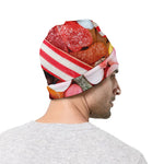 Colorful Candy And Jelly Print Beanie