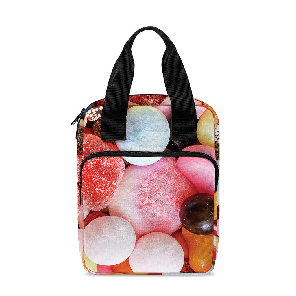Colorful Candy And Jelly Print Bible Tote Bag