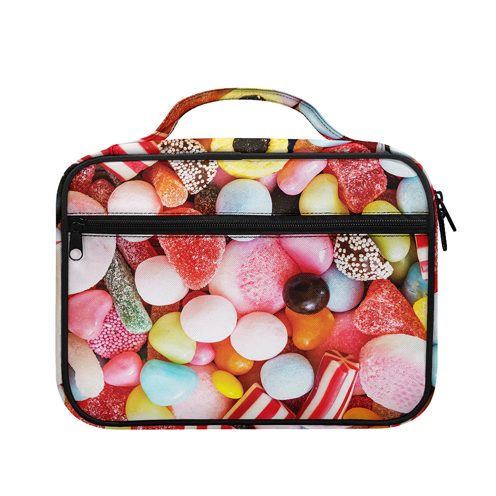 Colorful Candy And Jelly Print Briefcase Bible Bag