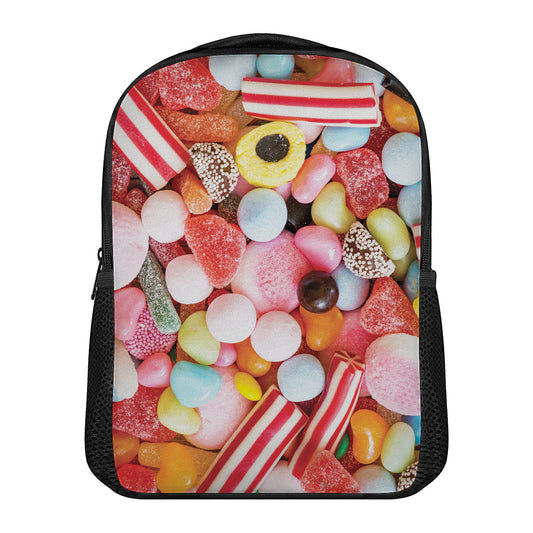Colorful Candy And Jelly Print Casual Backpack