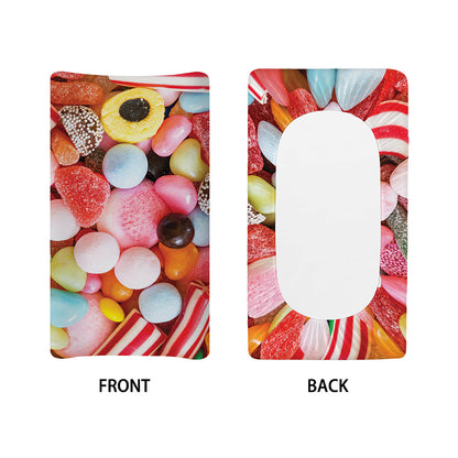 Colorful Candy And Jelly Print Changing Pad Cover