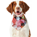 Colorful Candy And Jelly Print Dog Bandana