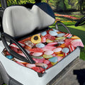 Colorful Candy And Jelly Print Golf Cart Seat Cover