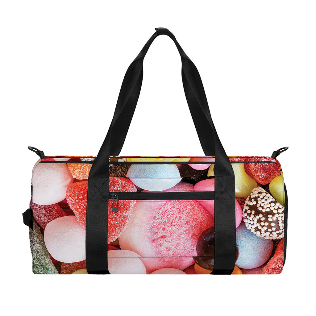Colorful Candy And Jelly Print Gym Bag