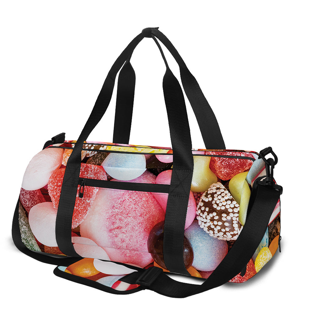 Colorful Candy And Jelly Print Gym Bag