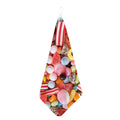 Colorful Candy And Jelly Print Hand Towel