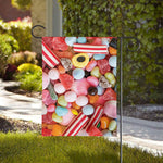 Colorful Candy And Jelly Print House Flag