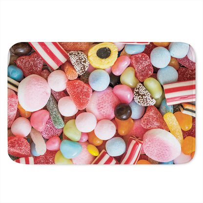 Colorful Candy And Jelly Print Indoor Door Mat