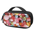 Colorful Candy And Jelly Print Portable Cooler Travel Case