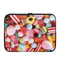 Colorful Candy And Jelly Print Laptop Sleeve