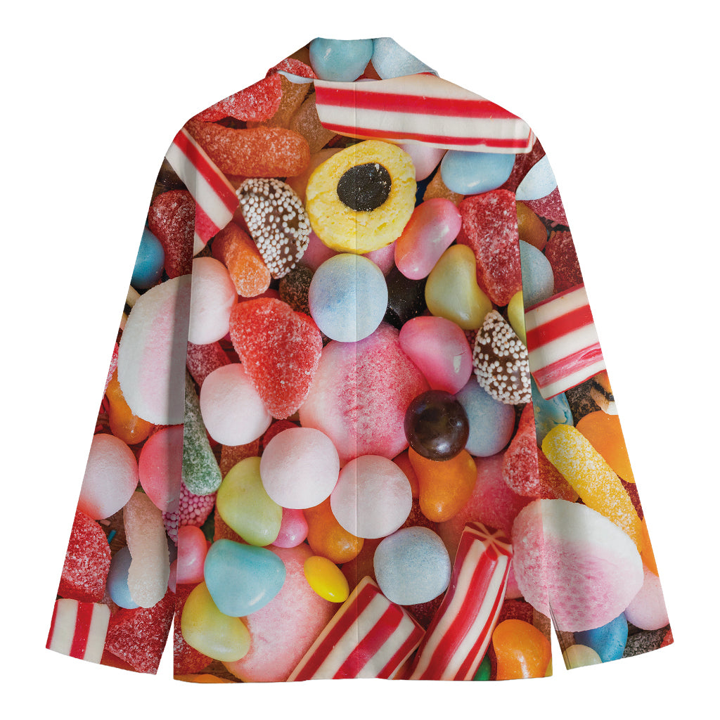 Colorful Candy And Jelly Print Men's Blazer
