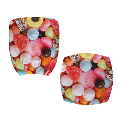 Colorful Candy And Jelly Print Office Chair Cover