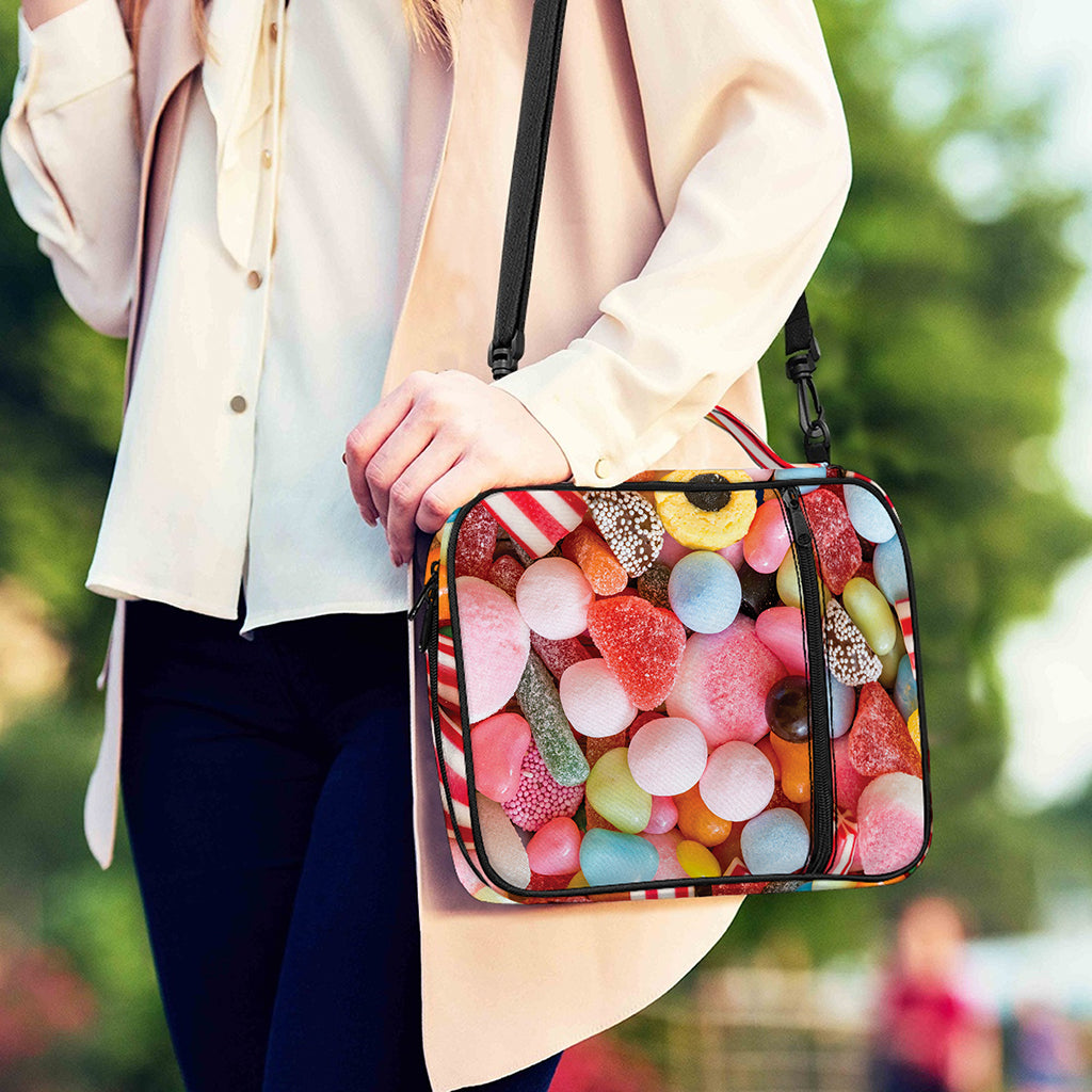 Colorful Candy And Jelly Print Shoulder Strap Bible Bag