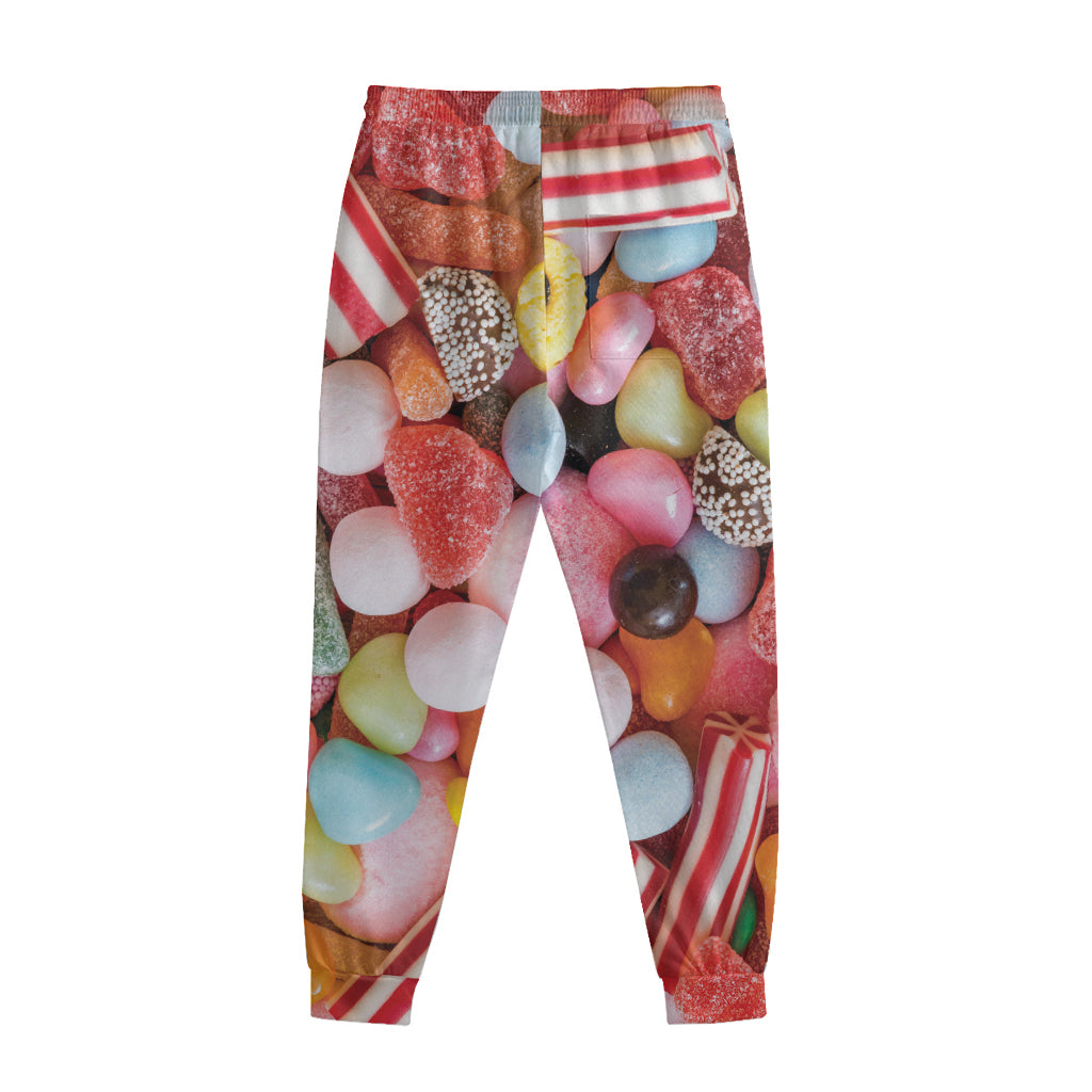 Colorful Candy And Jelly Print Sweatpants