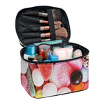 Colorful Candy And Jelly Print Travel Makeup Bag