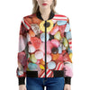 Colorful Candy And Jelly Print Women's Bomber Jacket