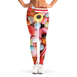 Colorful Candy And Jelly Print Women's Leggings