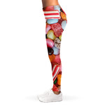 Colorful Candy And Jelly Print Women's Leggings