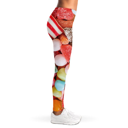 Colorful Candy And Jelly Print Women's Leggings