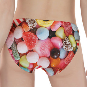 Colorful Candy And Jelly Print Women's Panties