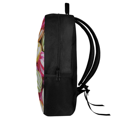 Colorful Candy Ball Print 17 Inch Backpack