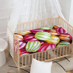 Colorful Candy Ball Print Baby Crib Sheet