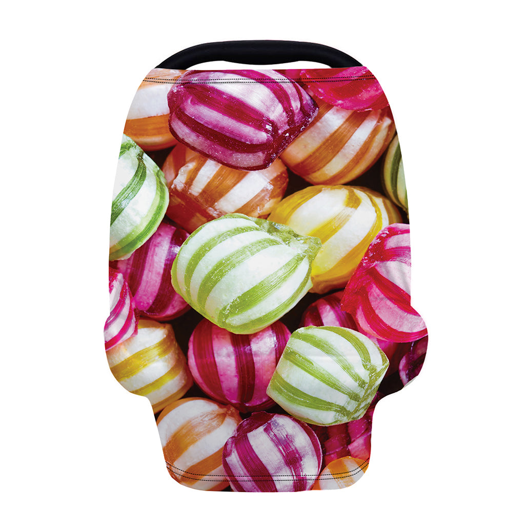 Colorful Candy Ball Print Baby Seat Cover