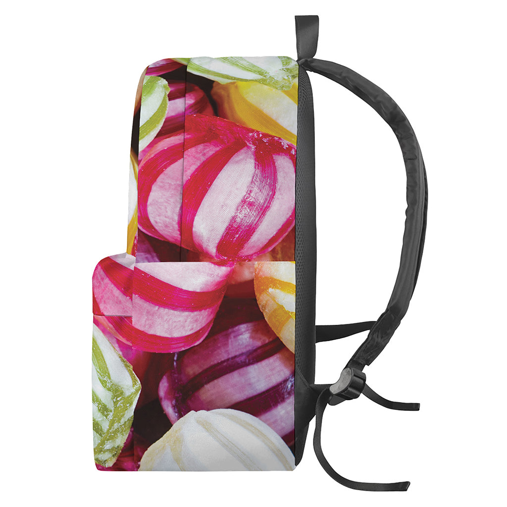 Colorful Candy Ball Print Backpack