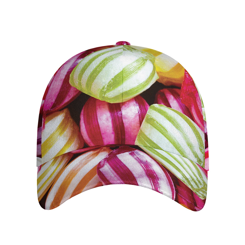 Colorful Candy Ball Print Baseball Cap