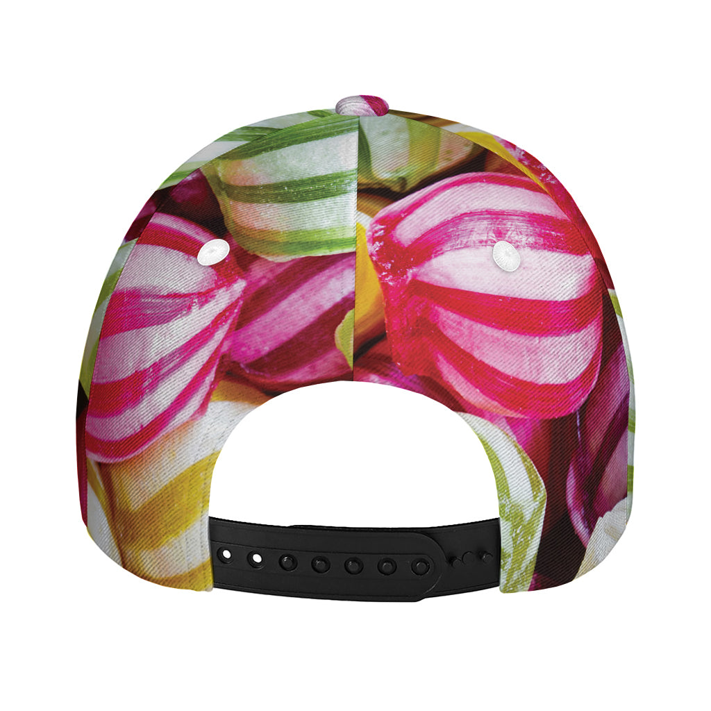 Colorful Candy Ball Print Baseball Cap