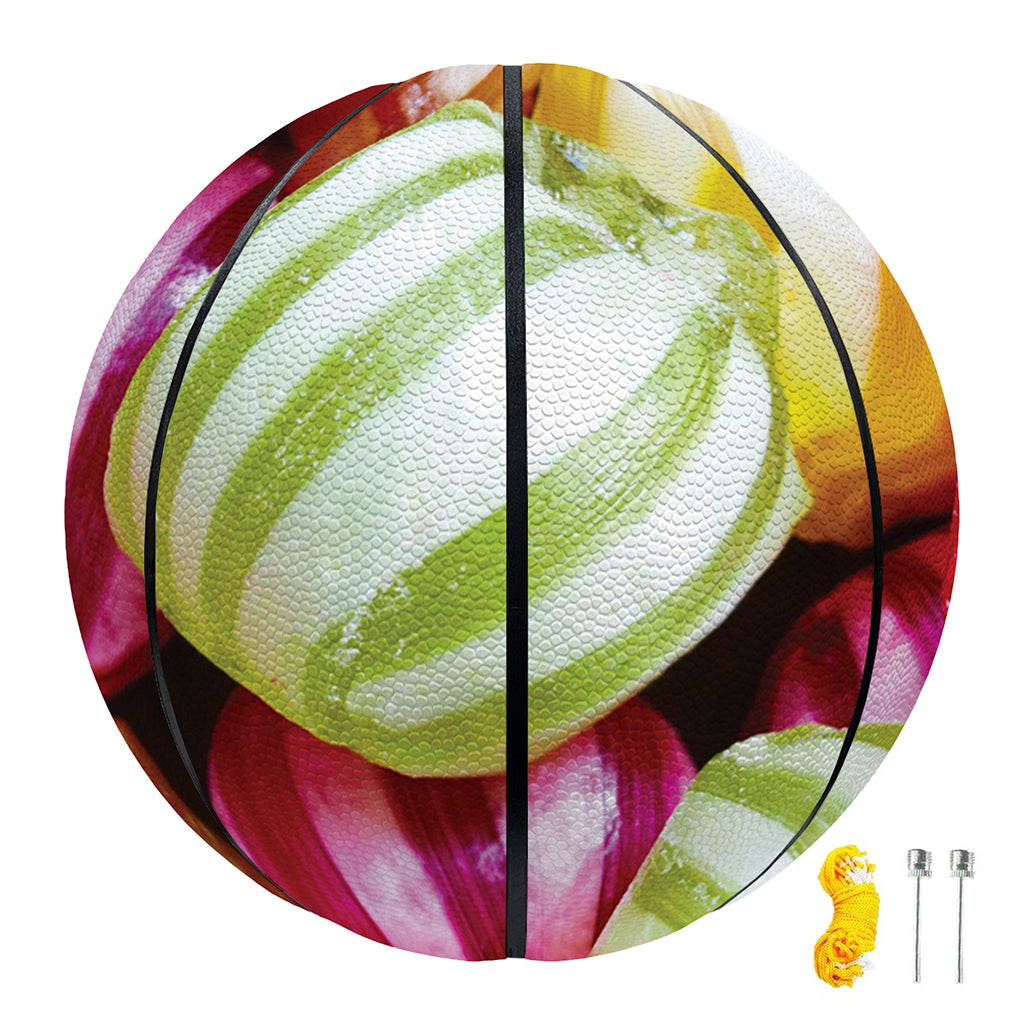 Colorful Candy Ball Print Basketball
